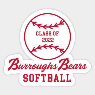 JBHS Softball 2022 Sticker